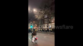 UK: Protest Outside Russian Embassy In London Following Death Of Alexei Navalny