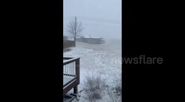 US: Winter Storm Brings Heavy Snow To Mid-Missouri