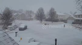 US: Winter Storm Brings Heavy Snow To Mid-Missouri 2
