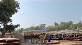 Jawaharlal Nehru stadium pandal collapses, over 8 injured rushed to Safdarjung and AIIMS
