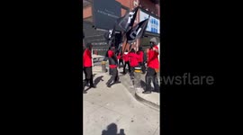 US: Neo-Nazi Group Marches Through Downtown Nashville, TN