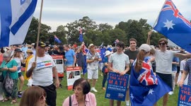 ‘Never Again is Now’ rally against antisemitism held in Sydney