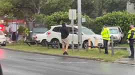 Taylor Swift fans wait in pouring rain for singer to arrive in Sydney
