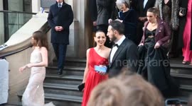 Claire Foy leaves Hotel to attend BAFTA Awards