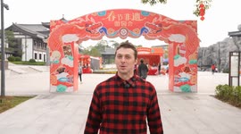 Canadian expat explores festive Chinese elements in Guangzhou Cultural & Art Center