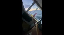 Fishermen rescued from sinking boat in terrifying ordeal