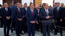 Egyptian president says Suez Canal revenues drop by 40-50 percent since Gaza war