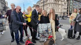 K-9 Angels Pola Pospieszalska and  Victoria Featherstone Pearce as well as Gillian McKeith talk about stopping the cruel tests on Beagles