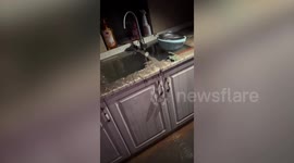 Home flooded with sewage water after Lunar New Year holiday in China
