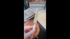 Grandma isn't ready to let go of her old spatula despite it giving up on her