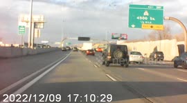 Jeep's Lost Tire Causes Car to Flip