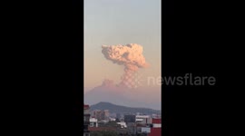 Mexico: New Eruption At Popocatépetl Volcano Spews Huge Ash Plume