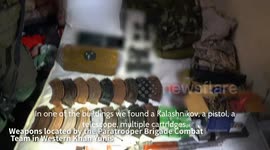 IDF Unearths Weapons Cache in UN School in Gaza Strip