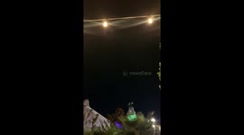 Amazing And Beautiful Lights Captured on iPhone Camera, Emerald Casino At Playroom Rooftop. This video captures the beautiful night sky and some amazing lights