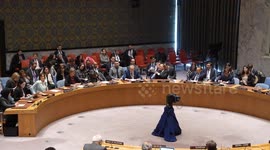 Security Council meeting on the situation in the Middle East in New York, NY, USA