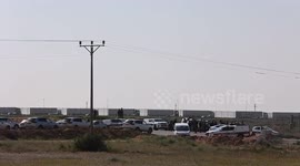 Israeli protesters attempt to block humanitarian aid trucks entering Gaza