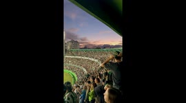Coritiba Fans Shake the Stands