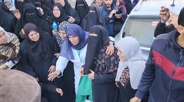 Palestinian Family Funeral For Air Strike Victims