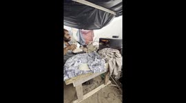 Baking for Survival : Palestinian Man's Story in Gaza Strip in IDP camp
