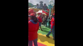 Nintendo world in Universal Studios California. Take your kids or yourself and enjoy a wonderful time with Mario and Luigi and the rest of the characters.