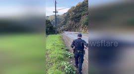 Massive mudslide closes California road indefinitely