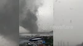 Tornado damages hundreds of houses in Indonesia