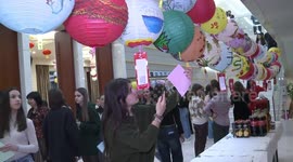 Award ceremony of lantern drawing contest held in Bulgaria