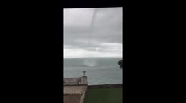 Incredible waterspout encounter in Jersey caught on camera
