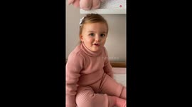 Adorably talented 28-month-old nails Bingo numbers effortlessly!