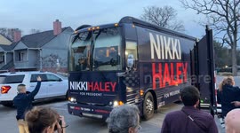 Republican Presidential Candidate Nikki Haley Holds Campaign Rally in Myrtle Beach, USA