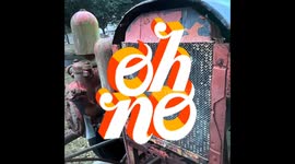An old tractor dashboard looks like a robot face. So I turned his expression into a cute little slide with an imagined car crash and left the rest up to the viewer’s imagination