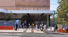 Community Open Day at Victoria Cross Station in Sydney, Australia