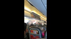 Power bank explodes on plane sparking panic among passengers