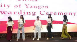 Bank of China Yangon Branch grants scholarships to Myanmar university students