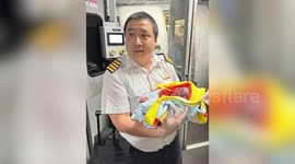 Hero pilot delivers baby girl mid-air on his flight
