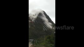 Mining blast devastates historic ancestral hall in China