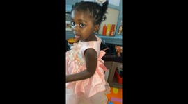 Mum confronts adorable daughter over using real eggs whilst playing in toy kitchen