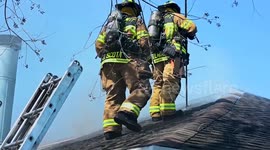 Tragedy Strikes as Fire Leaves Families Homeless and Firefighters Injured in Houston, TX, USA