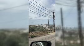 Israel strikes Lebanese town in retaliation to Hezbollah missile attack