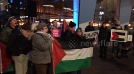 UK: Pro-Palestine Protest In Glasgow Ahead Of World Athletics Indoor Championships