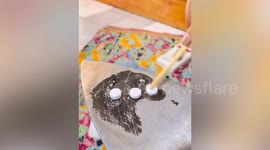 Home hack reveals how to clean a burned iron