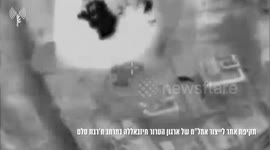 Isrel Batters Hezbollah Sites In Southern Lebanon