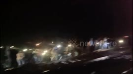 Two killed after being hit by train in eastern India