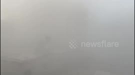 Israeli aircraft target a residential square in the Nuseirat camp