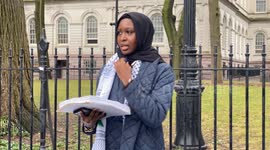 24 Hour Vigil Reading Of Names For Gaza At City Hall