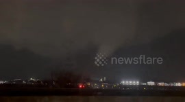 US: Apparent Tornado Captured In Gary, Indiana