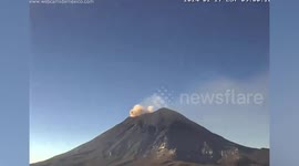 Mexico's most active volcano spews ash and smoke triggering flight cancellations