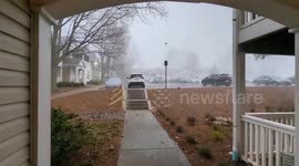 US: Storm Brings Strong Winds To Atlanta Area