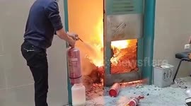 Fire erupts in Gaza hospital due to Israeli strikes, Palestinian health ministry claims