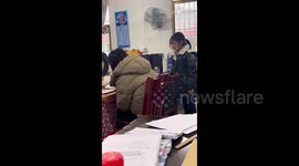 Chinese teacher suspended after violent attack on students over homework struggles